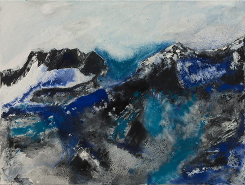 Blaue Berge